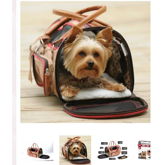 Sierra Sherpa Element Duffle Small Dog or Cat Carrier